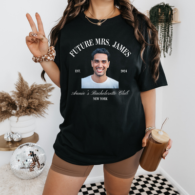 Personalized Bachelorette Party Face Shirt, Im The Bride Buy Me A Drink Venmo Code Shirt, Funny Bride Shirt, Custom Photo Grooms Face Shirt