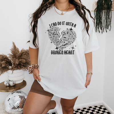 Personalized I Can Do It With A With A Broken Heart Shirt, Funny Meme Shirts, Custom Venmo Code Shirts, Birthday Gift for Her