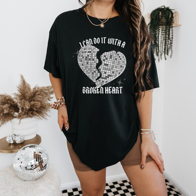 Personalized I Can Do It With A With A Broken Heart Shirt, Funny Meme Shirts, Custom Venmo Code Shirts, Birthday Gift for Her