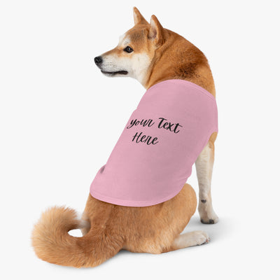 Custom Pet Clothes, Personalized Pet Top, Dog Tank Top, Dog Apparel, Dog Mom Gift, Dog Clothes
