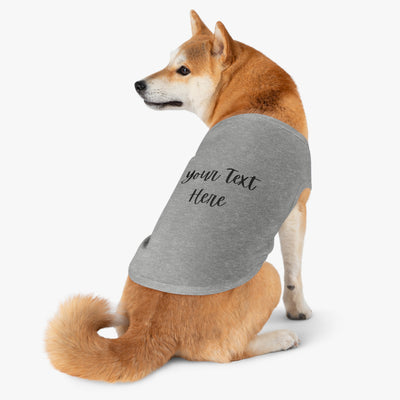 Custom Pet Clothes, Personalized Pet Top, Dog Tank Top, Dog Apparel, Dog Mom Gift, Dog Clothes