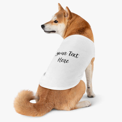 Custom Pet Clothes, Personalized Pet Top, Dog Tank Top, Dog Apparel, Dog Mom Gift, Dog Clothes
