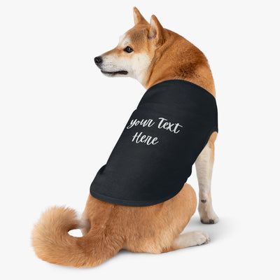 Custom Pet Clothes, Personalized Pet Top, Dog Tank Top, Dog Apparel, Dog Mom Gift, Dog Clothes