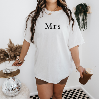 Personalized Mr and Mrs Shirt, Custom Honeymoon Fund Venmo Shirt, Honeymoon Shirts, Wedding Gift for Couples, Newlywed Gift, Matching Shirts