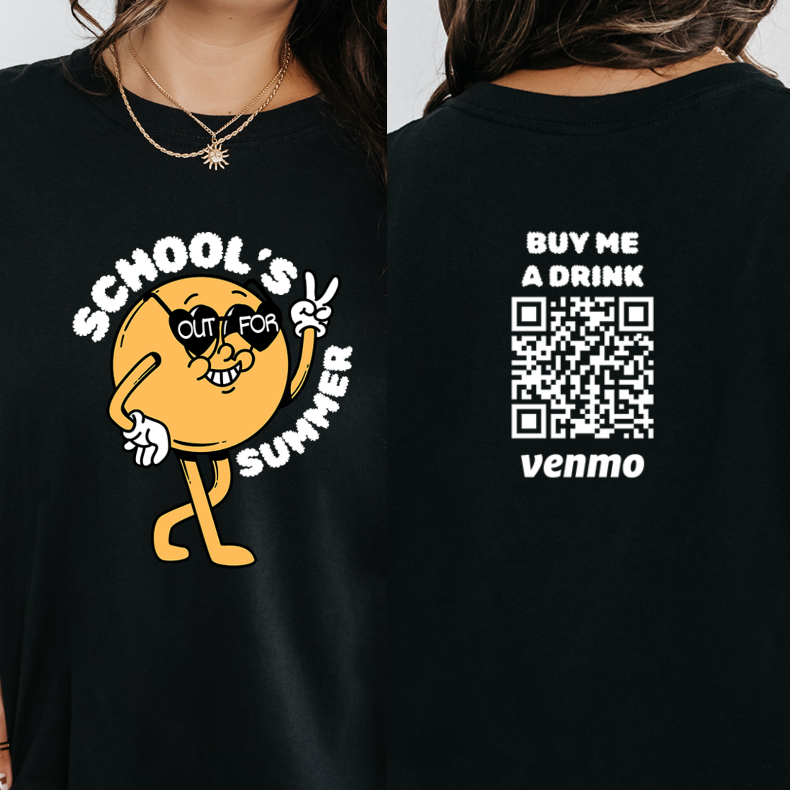 Personalized Schools Out for Summer Shirt, Custom Venmo Shirts, Funny Teacher Summer Shirt, End Of Year Teacher, Teacher Appreciation Shirts