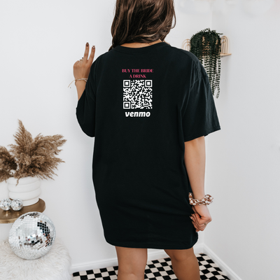 Personalized Shes Tying The Knot Bachelorette Party Shirt, Coquette Aesthetic, Girly Bachelorette, Bridesmaid Shirts, Custom Venmo Shirts