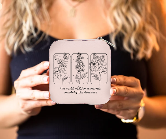 Throne Of Glass Jewelry Box, The World Will Be Saved And Remade By The Dreamers Glass Mug Jewelry Storage Box, Gift for Book Lovers Bookish