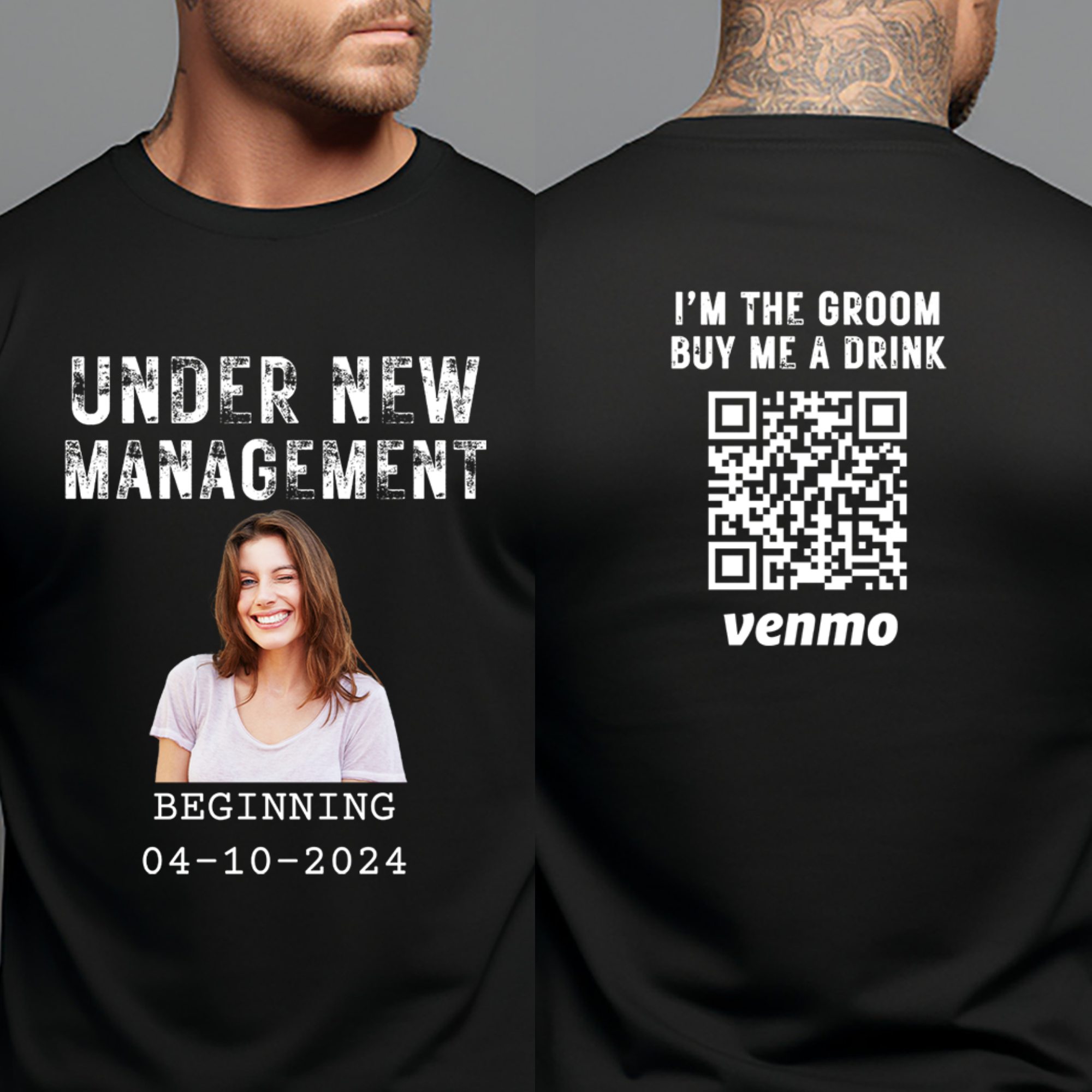 Personalized Bachelor Party Face Shirt Funny Grooms Shirt Custom Pho Custom Giant