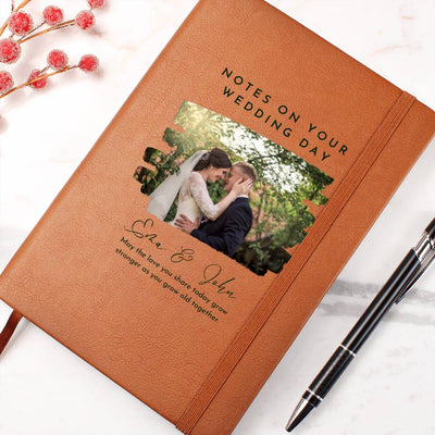 Personalized Bride To Be Gift Wedding Journal, Bride Gift Wedding Notes, Groom Gift Wedding Notes, Engagement Gift Wedding Planner