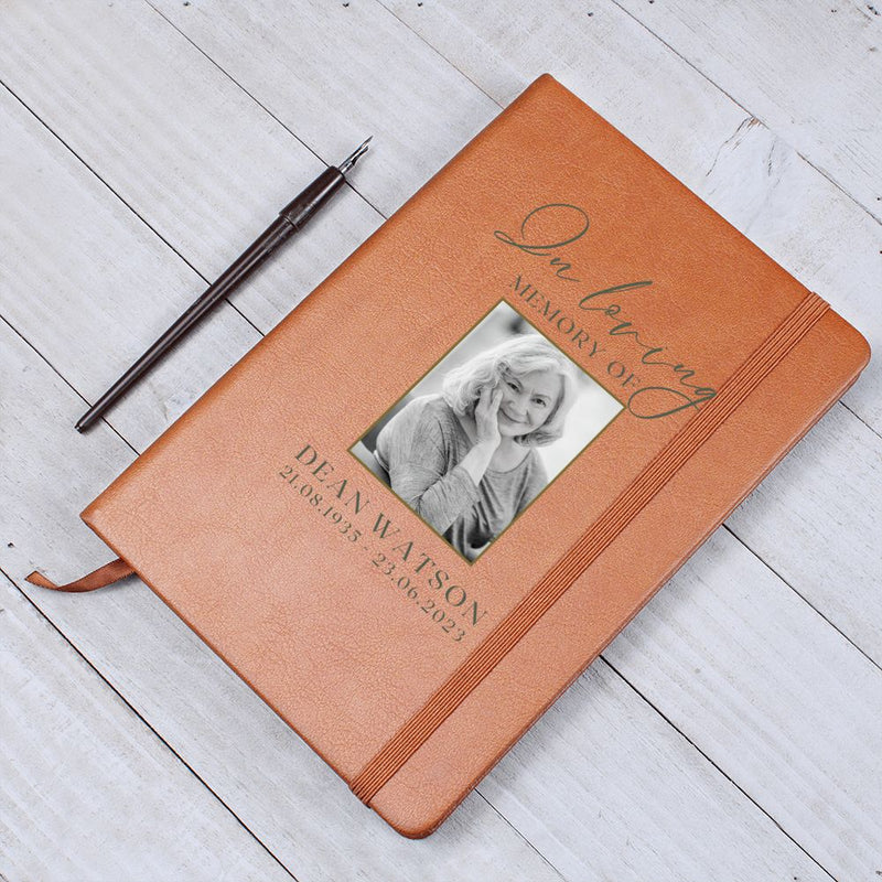 Personalized Loss Grief Journal, Mother Memorial Gift,  Dad Memorial Gift, Husband Memorial Gift, Loss of Loved One Gift, Remembrance Gift