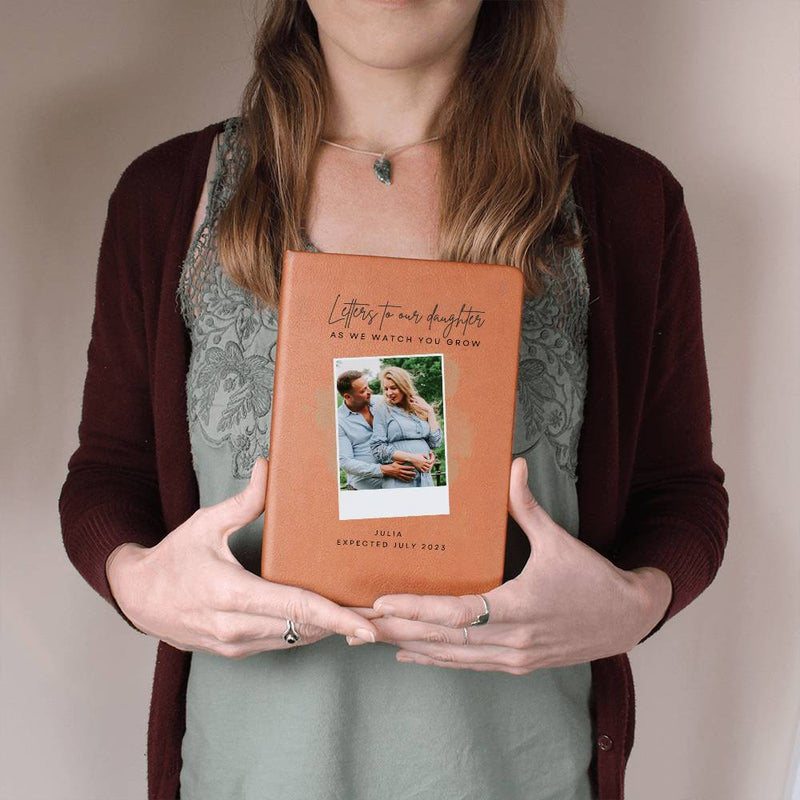 Personalized New Parents Journal, Letters To Our Daughter, Letters To Our Son Journal. New Dad Journal, New Mom Journal, Gift For Expecting Couple, New Parents To Be Gift