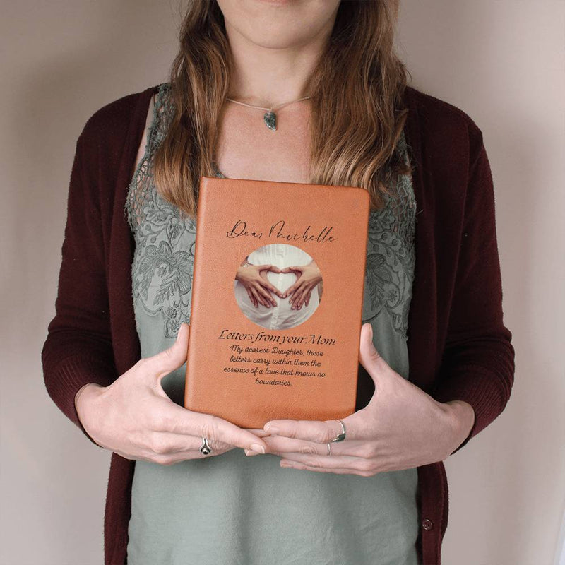 Personalized Letters to My Daughter Leather Journal, To My Daughter Journal, Memory Keepsake Journal, Baby Memory Book, Gift for Daughter