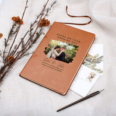 Personalized Bride To Be Gift Wedding Journal, Bride Gift Wedding Notes, Groom Gift Wedding Notes, Engagement Gift Wedding Planner