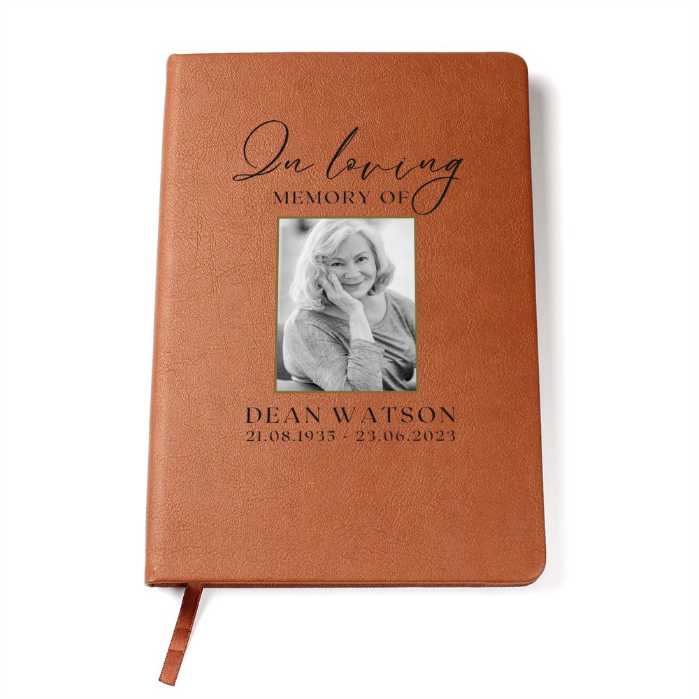 Personalized Loss Grief Journal, Memorial Gift Journal, Loss of Loved One Gift, Remembrance Gift