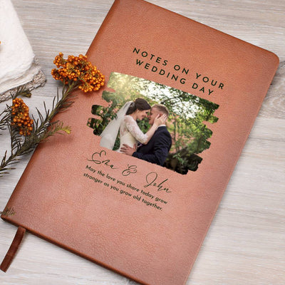 Personalized Bride To Be Gift Wedding Journal, Bride Gift Wedding Notes, Groom Gift Wedding Notes, Engagement Gift Wedding Planner
