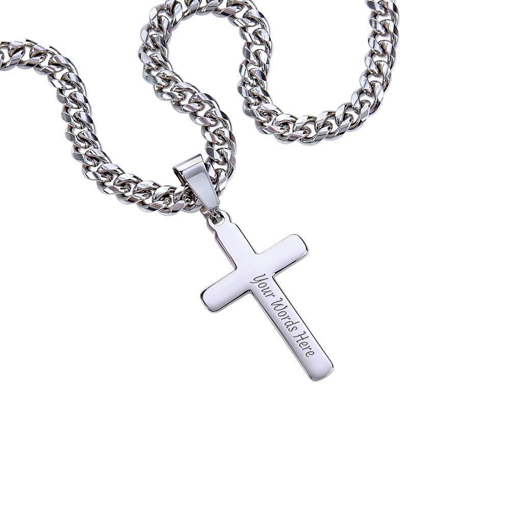 Personalized To My Son Necklace, Meaningful Gift for Son, College Graduation Gift
