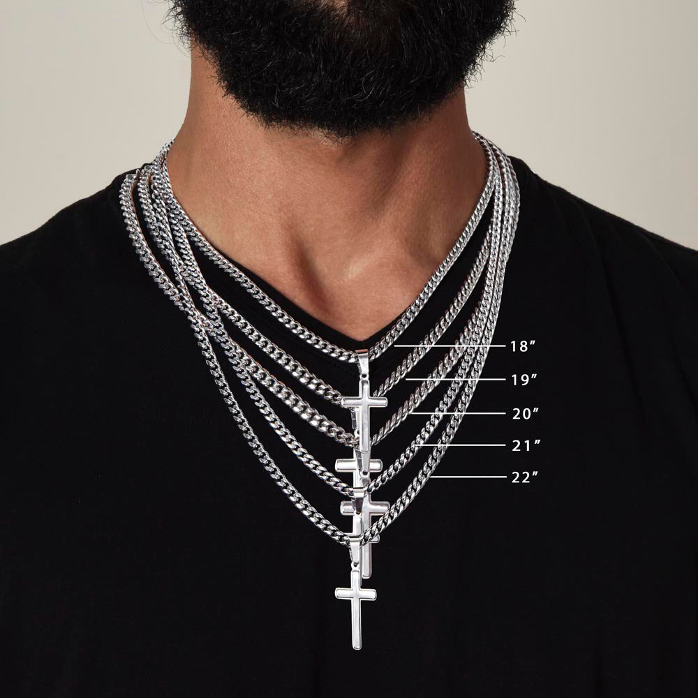 Personalized To My Son Necklace, Meaningful Gift for Son, College Graduation Gift