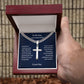Personalized To My Son Necklace, Meaningful Gift for Son, College Graduation Gift