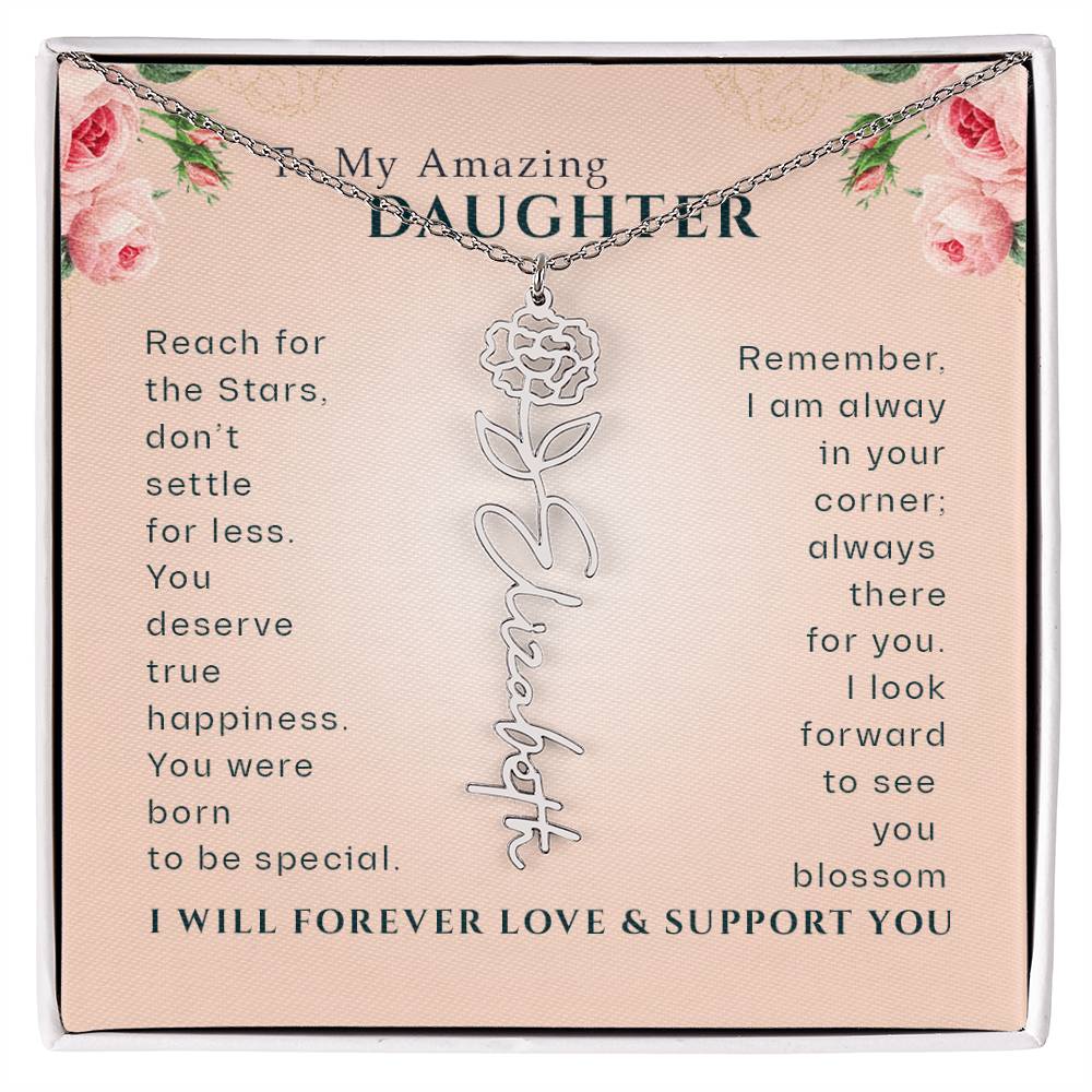 to my amazing daugter