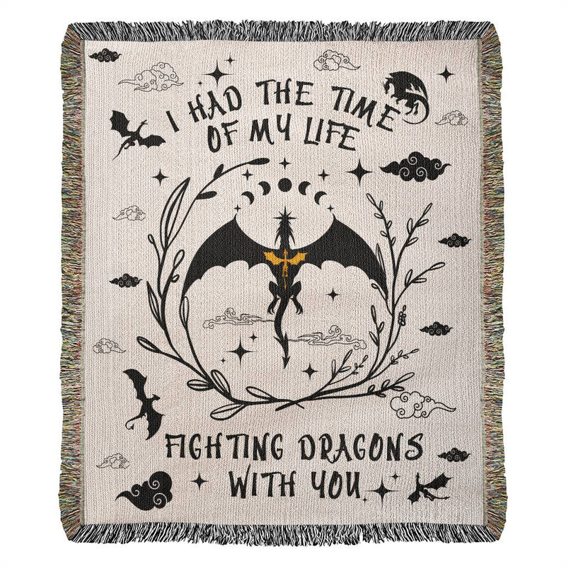 Fourth Wing Throw Blanket Couch, Bookish Merch, Reader Gift Ideas For Her, Reading Blanket Book Lover Gift, Christmas Gift For Her