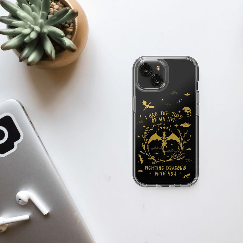 Book Lover Clear iPhone 15 Plus Case, Bookish Merch, Reader Gift Ideas For Her, Book Lover Gift, Bookdragon Phone Cases, Bookstagram Bookworm Gifts
