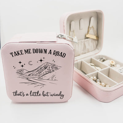 Take Me Down A Road That's A Little Windy Jewelry Box for Women, Zach Bryan Gift for Her, Country Music Lover Gifts