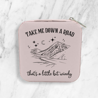 Take Me Down A Road That's A Little Windy Jewelry Box for Women, Zach Bryan Gift for Her, Country Music Lover Gifts