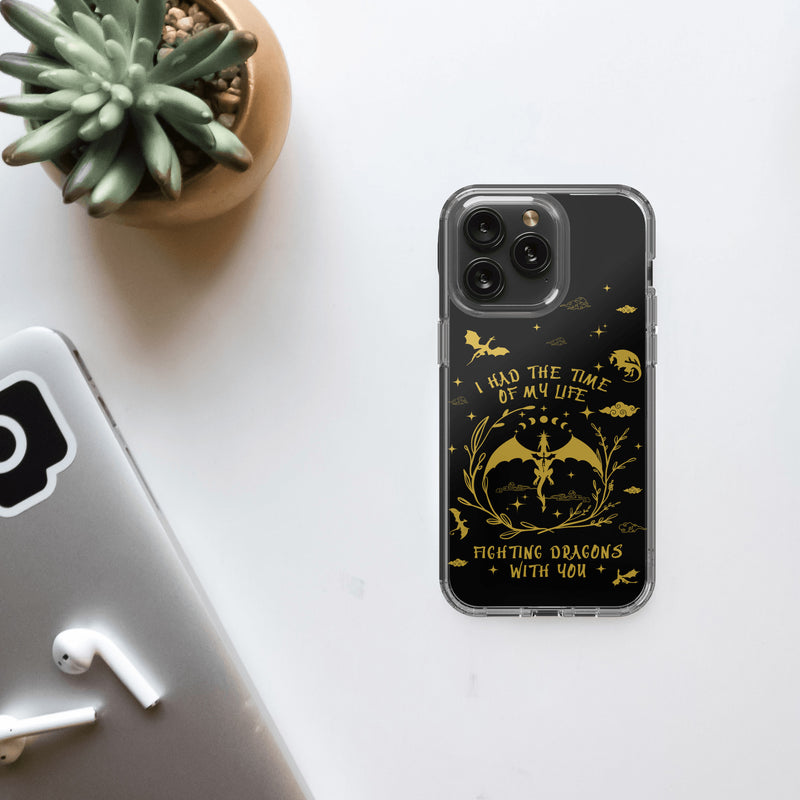 Book Lover Clear iPhone 15 Pro Max Case, Bookish Merch, Reader Gift Ideas For Her, Book Lover Gift, Bookdragon Phone Cases, Bookstagram Bookworm Gifts