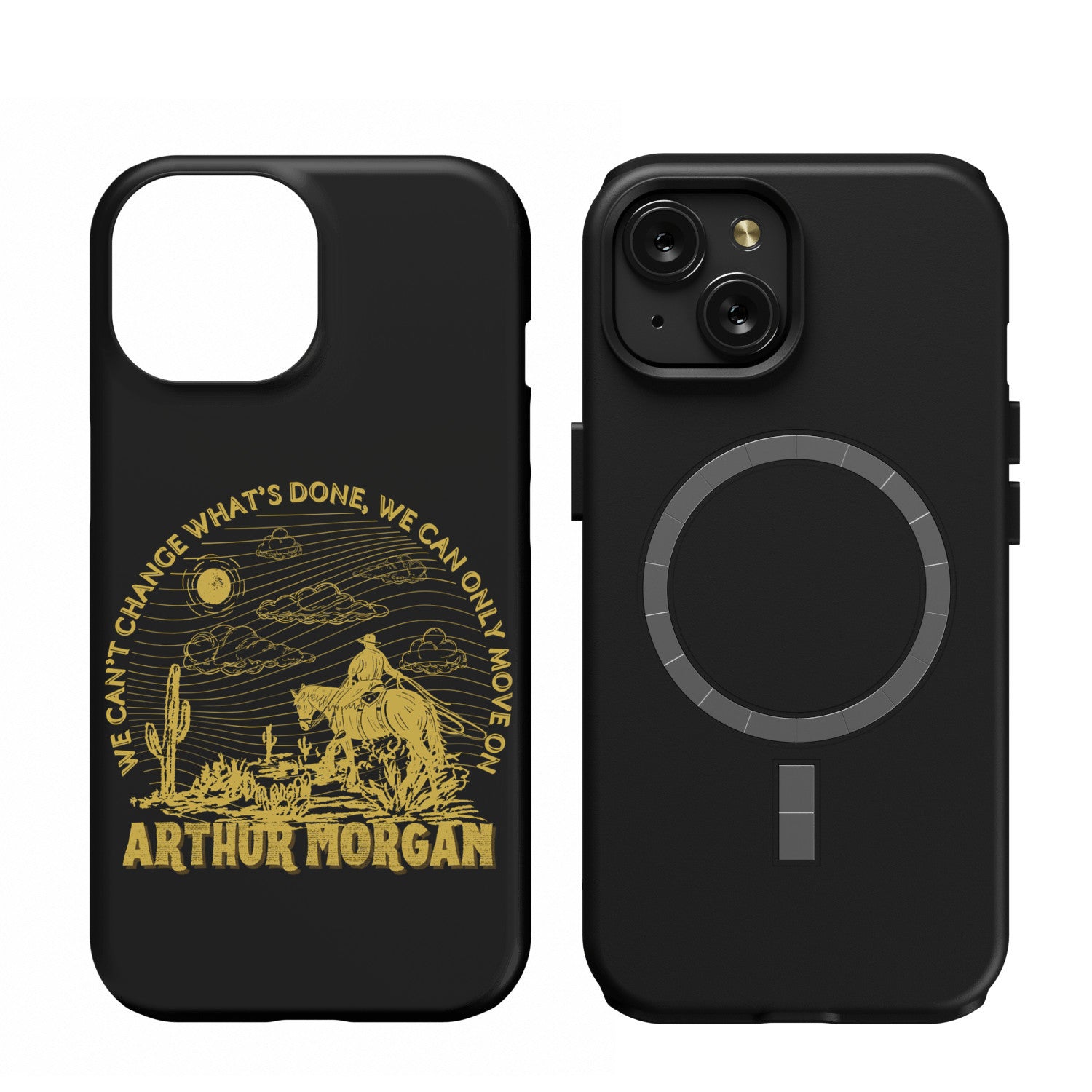 Arthur Morgan MagSafe iPhone 15 Case, Gamer Gifts for Her, Rdr2 Video Game Gift Ideas, Video Game Lover Gift, Red Dead Redemption 2 Gift for Him