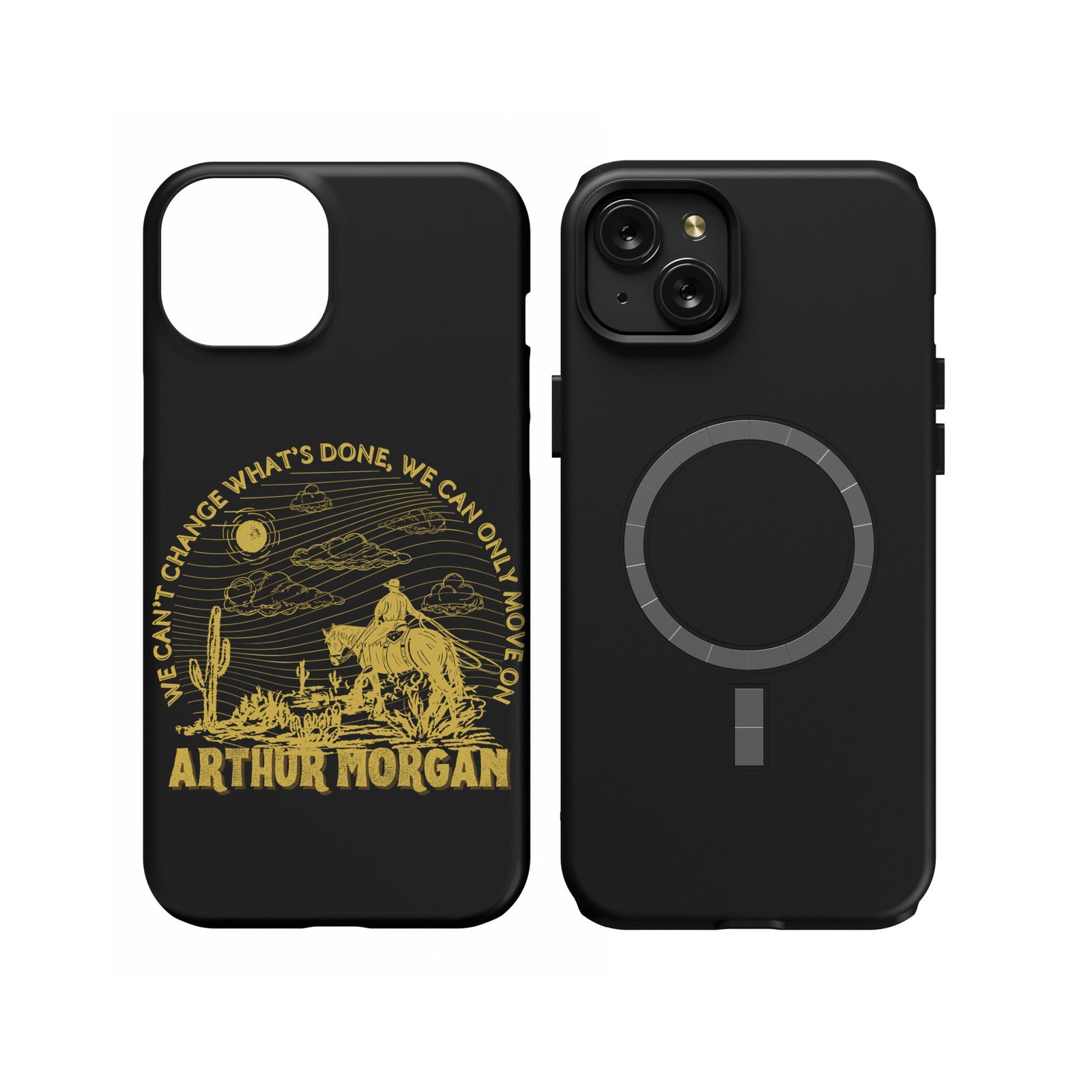 Arthur Morgan MagSafe iPhone 15 Plus Case, Gamer Gifts for Her, Rdr2 Video Game Gift Ideas, Video Game Lover Gift, Red Dead Redemption 2 Gift for Him