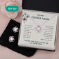 To My Other Mom My Rock  Necklace & Earrings Gift Set | Step Mom Necklace, Bonus Mom Gift | Birthday, Mother's Day Gift for Second Mom