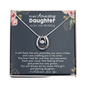 To My Amazing Daughter On Her 15th Birthday Necklace | Necklace Gift for Teenage Turn 15 Year Old Gift 15 Birthday Gift for Daughter