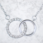 To My Ride Or Die Best Friend Pair Necklace | BFF, Best Friend, Unbiological Sister, Birthday Gifts, Best Friend Gift