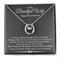 Gift For My Beautiful Wife 6th Year Anniversary Necklace | 6th Year Wedding Anniversary Gifts | 6th Wedding Anniversary Gift For Her