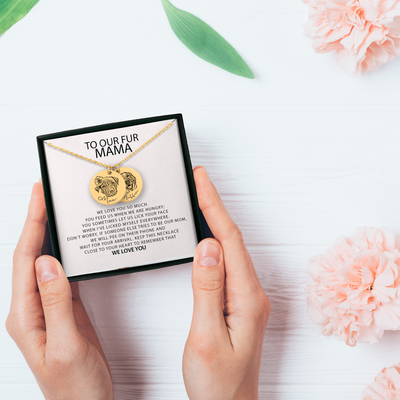 Personalized Dog, Cat, Pet Mom Gift • Custom Pet Portrait Necklace • Cat, Dog, Parrot, Bunny Engraved Necklace • Pet Jewelry • Gift for Pet Lover