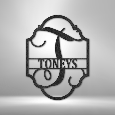 Personalized Family Name Metal Wall Plaque | Mailbox Metal Sign Art| Custom Entryway Wall Art| Housewarming Gift Idea