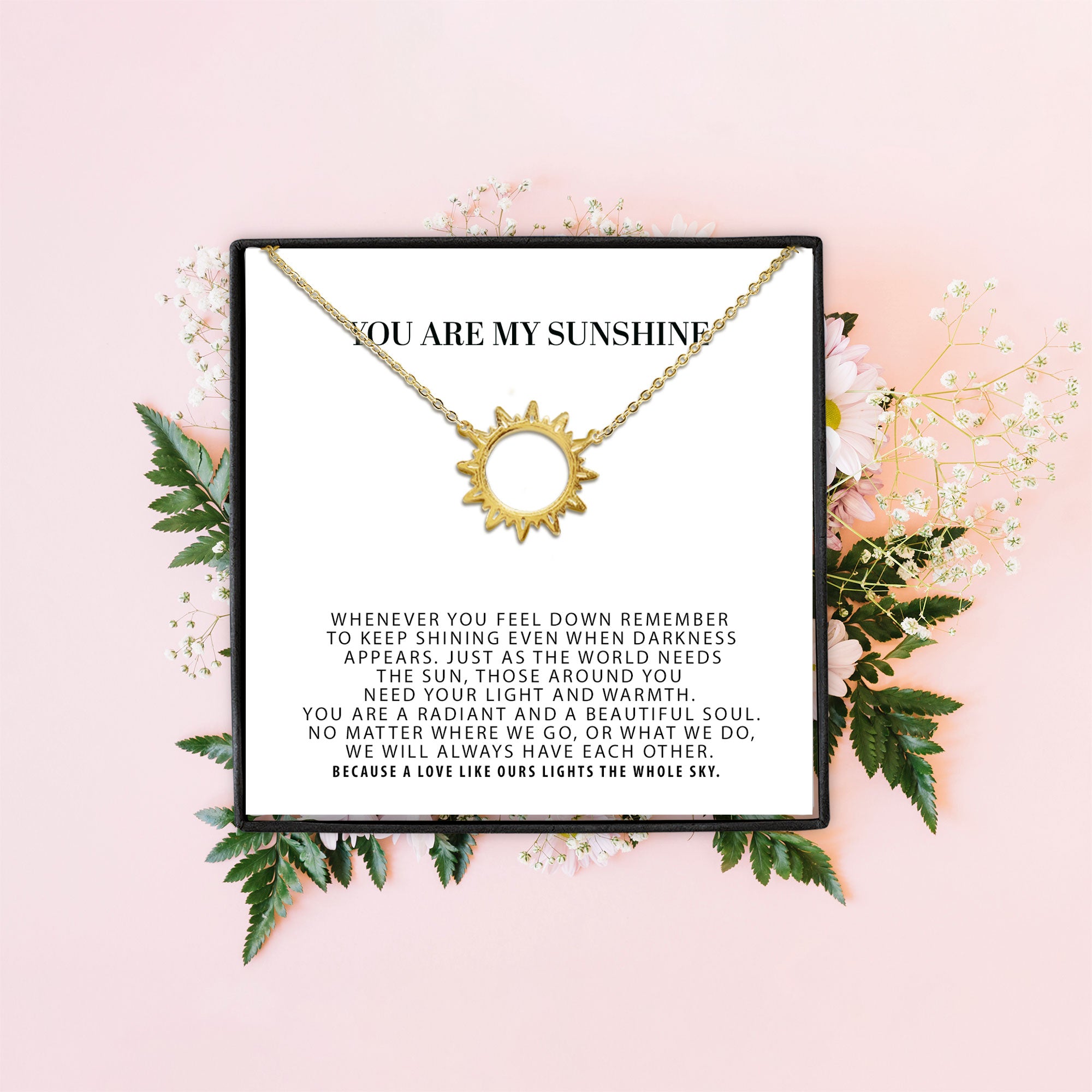 You Are My Sunshine Necklace - Necklaces