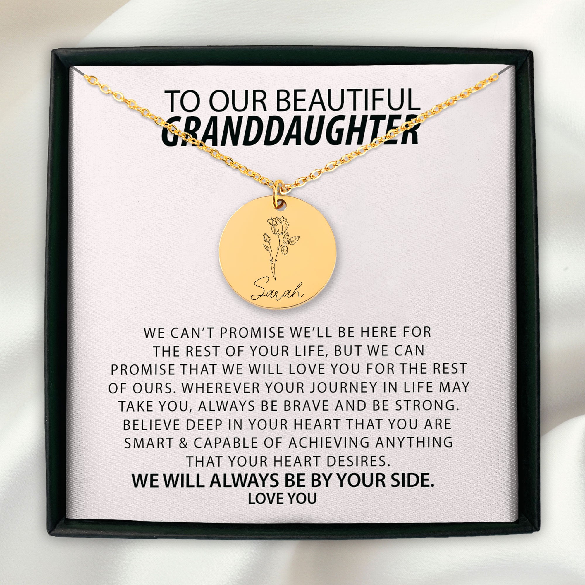 Amazon.com: Love Knot, To My Granddaughter Gift From Grandmother,Grandma  And Granddaughter Necklace, Granddaughter Mother's Day Gift, Granddaughter  Gift 07121sweetgift: Clothing, Shoes & Jewelry