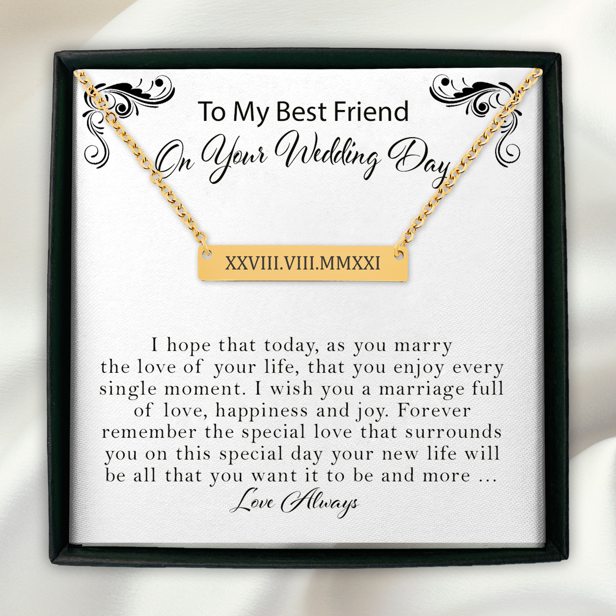 Bride Day of Gift From Best Friend Wedding Gift Bride Gift From Maid of  Honor Gift for Bride From Maid of Honor Gifts for Bride - Etsy