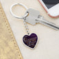 To My Love You Live In My Mind from Your Pilot Heart Keychain