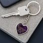 To My Love You Live In My Mind from Your Pilot Heart Keychain