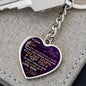 To My Love You Live In My Mind from Your Pilot Heart Keychain