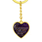 To My Love You Live In My Mind from Your Pilot Heart Keychain