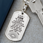 To My Son Personalized Addiction Recovery Keychain Gift, Narcotics Anonymous Gift, NA Sobriety, Sobriety Milestone, Sober Recovery