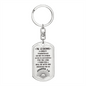 Be Strong And Courageous Personalized Addiction Recovery Keychain Gift, Narcotics Anonymous Gift, NA Sobriety, Sobriety Milestone, Sober Recovery