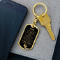 [BACK IN STOCK]  "Daddy to Be" Luxury Military Keychain
