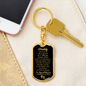 "Daddy to Be" Love, Kisses And Kicks From Mommy's Tummy Keychain w. ENGRAVING