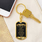To My Husband, Love You Like Funny Gift Keychain
