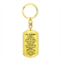 Be Strong And Courageous Personalized Addiction Recovery Keychain Gift, Narcotics Anonymous Gift, NA Sobriety, Sobriety Milestone, Sober Recovery
