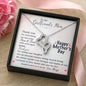To My Girlfriend's Mom Mother's Day Necklace, Girlfriend's Mom Gift, Mother's Day Gift For Girlfriends Mom